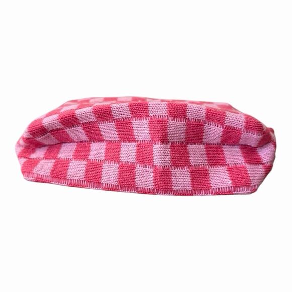 Lot of 4 SOIDRAM Tweens Checkered Cosmetic Cases Pink Plaid & Green Plaid NIP - Picture 7 of 16